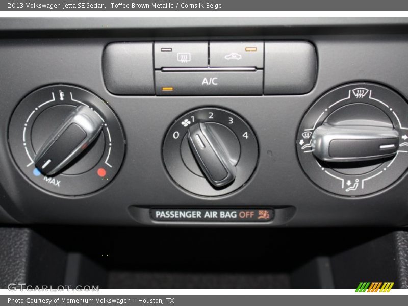 Toffee Brown Metallic / Cornsilk Beige 2013 Volkswagen Jetta SE Sedan