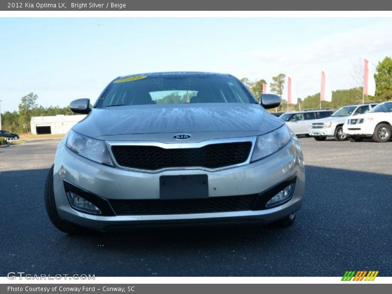Bright Silver / Beige 2012 Kia Optima LX