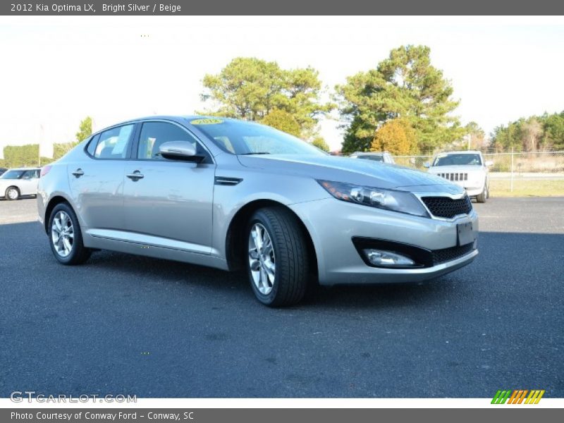 Bright Silver / Beige 2012 Kia Optima LX