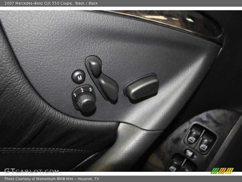Black / Black 2007 Mercedes-Benz CLK 550 Coupe