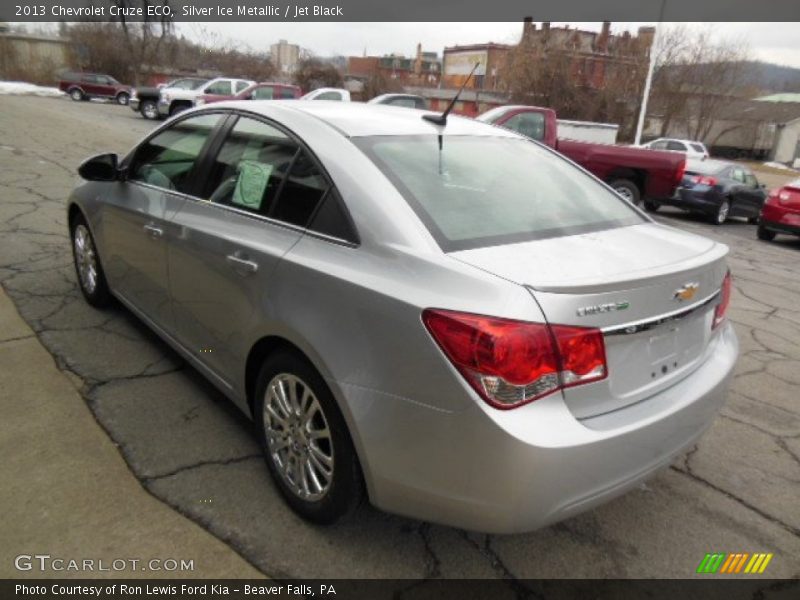 Silver Ice Metallic / Jet Black 2013 Chevrolet Cruze ECO