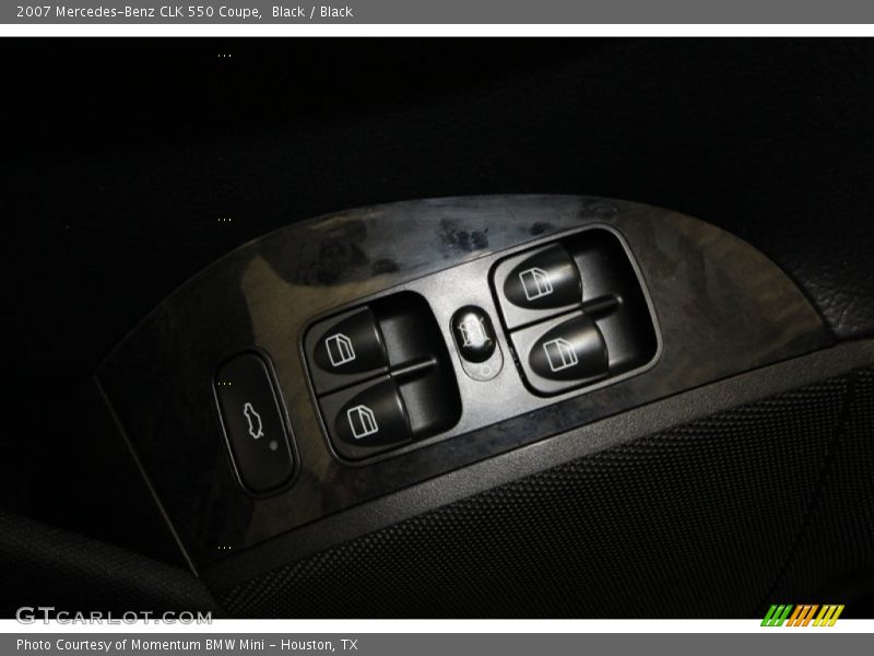 Black / Black 2007 Mercedes-Benz CLK 550 Coupe