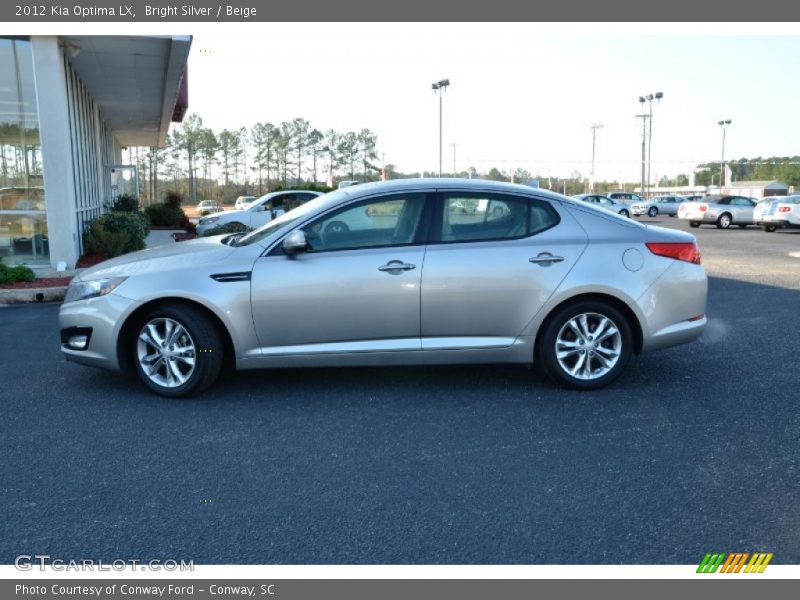 Bright Silver / Beige 2012 Kia Optima LX