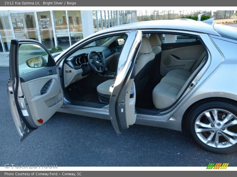 Bright Silver / Beige 2012 Kia Optima LX
