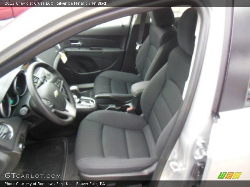 Silver Ice Metallic / Jet Black 2013 Chevrolet Cruze ECO