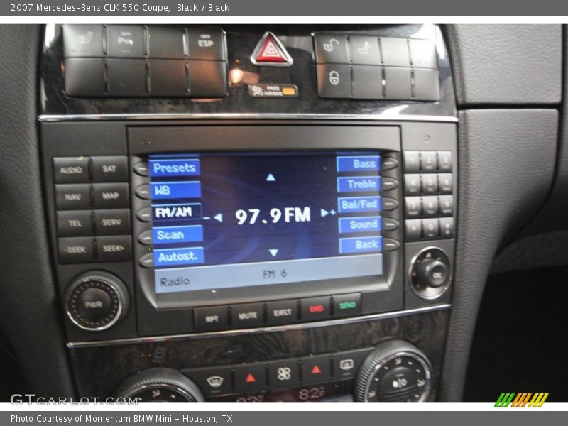 Black / Black 2007 Mercedes-Benz CLK 550 Coupe