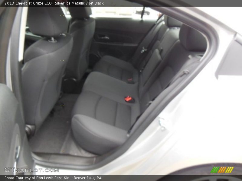 Silver Ice Metallic / Jet Black 2013 Chevrolet Cruze ECO