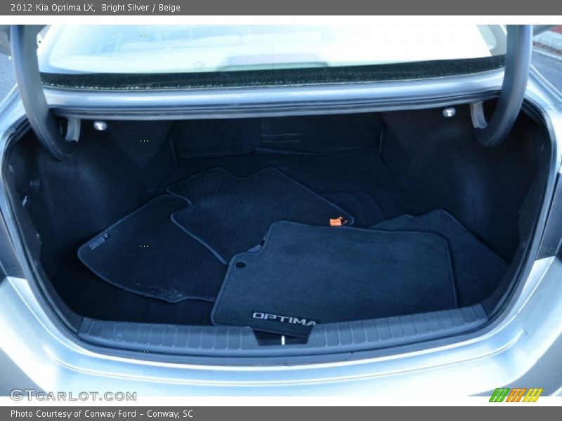 Bright Silver / Beige 2012 Kia Optima LX