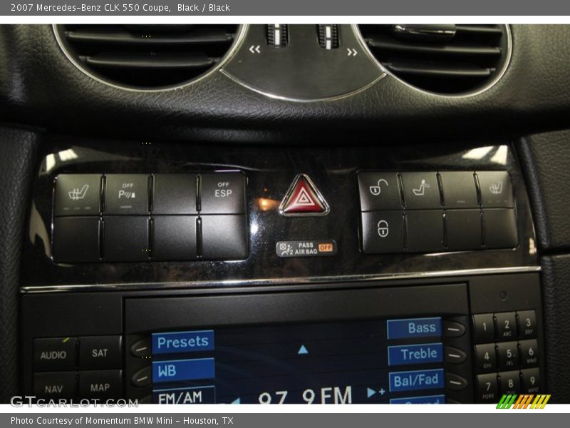 Black / Black 2007 Mercedes-Benz CLK 550 Coupe