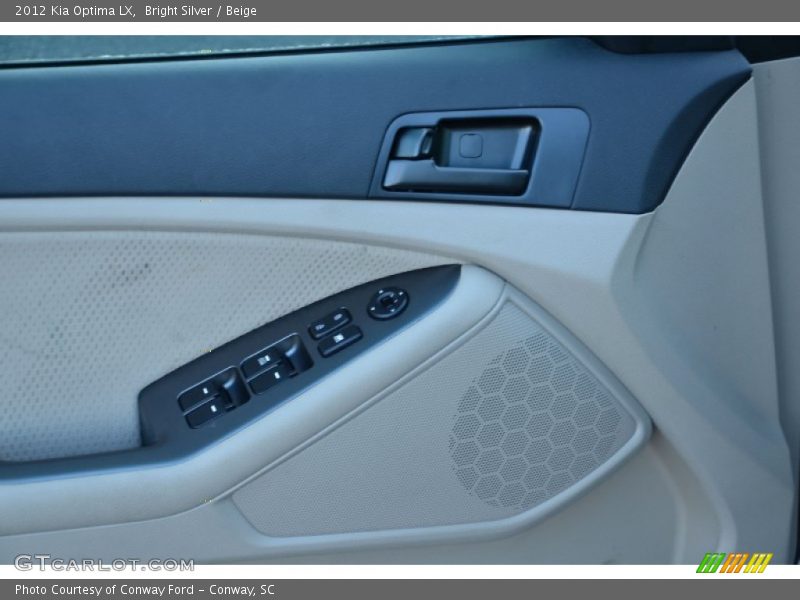 Bright Silver / Beige 2012 Kia Optima LX
