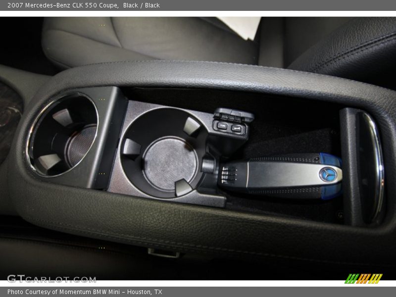 Black / Black 2007 Mercedes-Benz CLK 550 Coupe