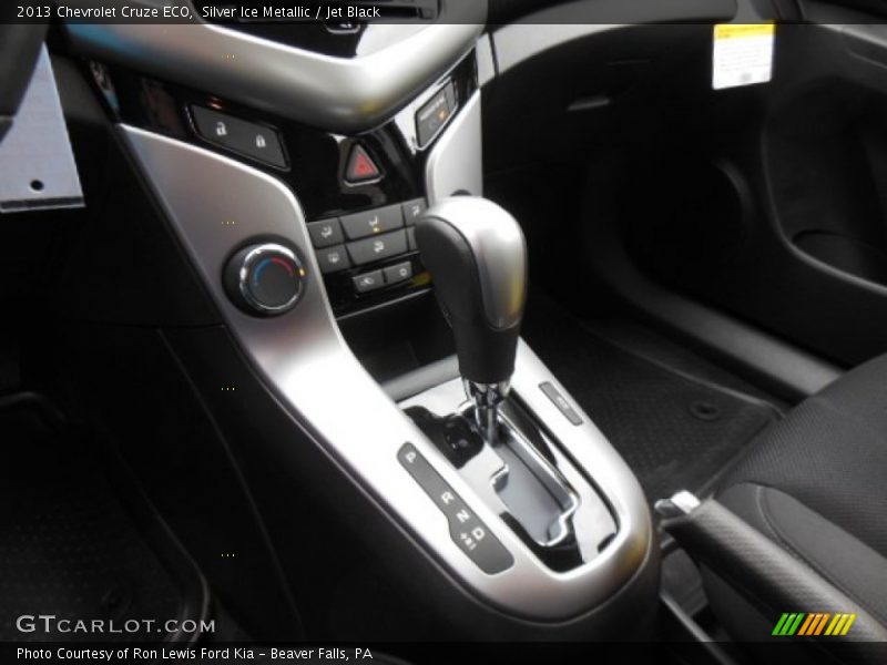 Silver Ice Metallic / Jet Black 2013 Chevrolet Cruze ECO