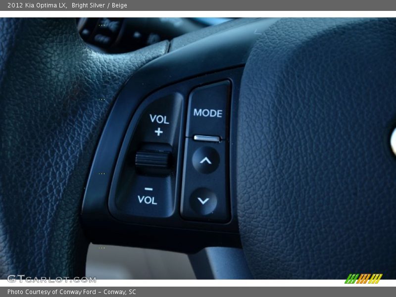 Bright Silver / Beige 2012 Kia Optima LX