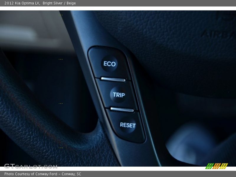 Bright Silver / Beige 2012 Kia Optima LX