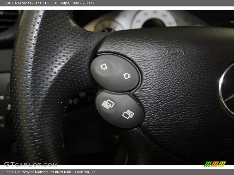 Black / Black 2007 Mercedes-Benz CLK 550 Coupe