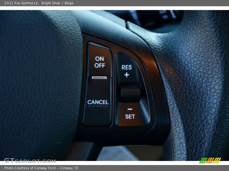 Bright Silver / Beige 2012 Kia Optima LX