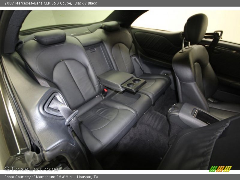 Black / Black 2007 Mercedes-Benz CLK 550 Coupe