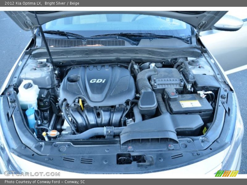 Bright Silver / Beige 2012 Kia Optima LX