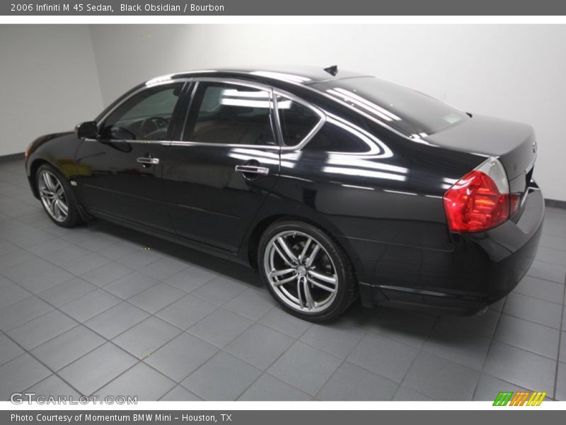 Black Obsidian / Bourbon 2006 Infiniti M 45 Sedan