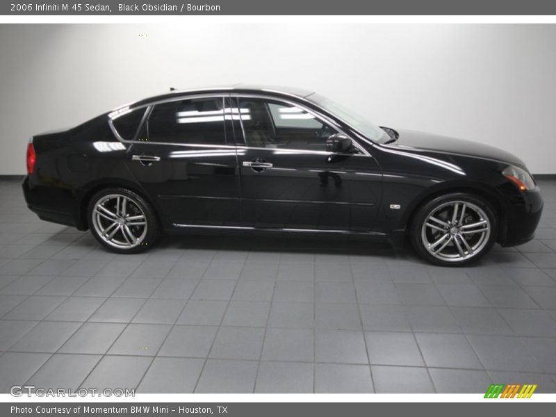 Black Obsidian / Bourbon 2006 Infiniti M 45 Sedan
