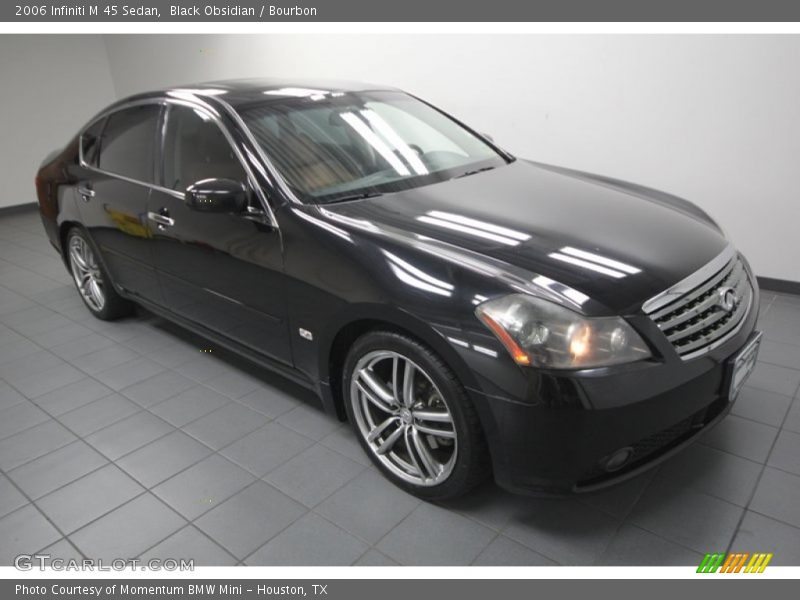 Black Obsidian / Bourbon 2006 Infiniti M 45 Sedan