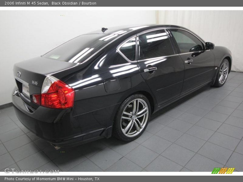 Black Obsidian / Bourbon 2006 Infiniti M 45 Sedan