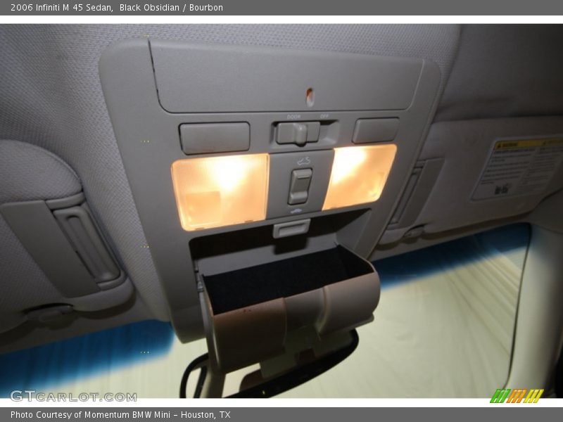 Black Obsidian / Bourbon 2006 Infiniti M 45 Sedan