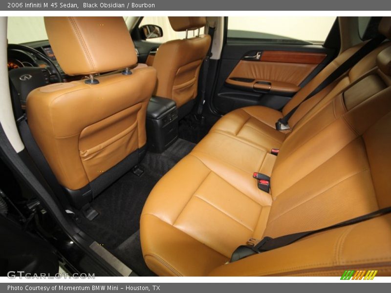 Rear Seat of 2006 M 45 Sedan