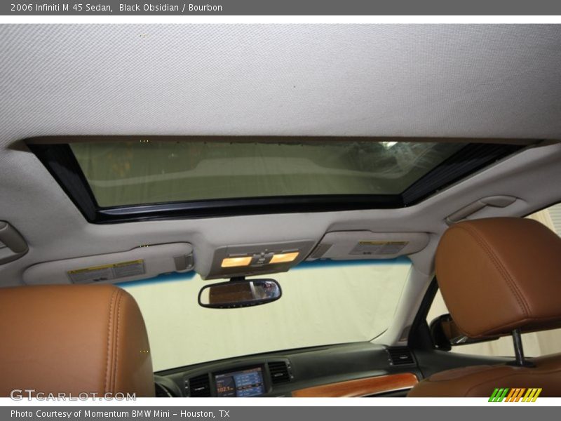 Black Obsidian / Bourbon 2006 Infiniti M 45 Sedan