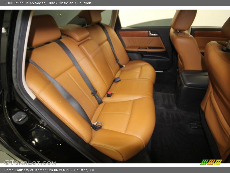 Rear Seat of 2006 M 45 Sedan