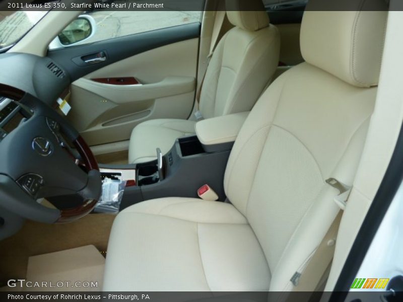 Starfire White Pearl / Parchment 2011 Lexus ES 350