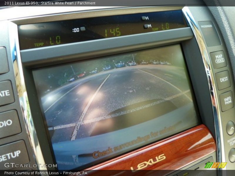 Starfire White Pearl / Parchment 2011 Lexus ES 350