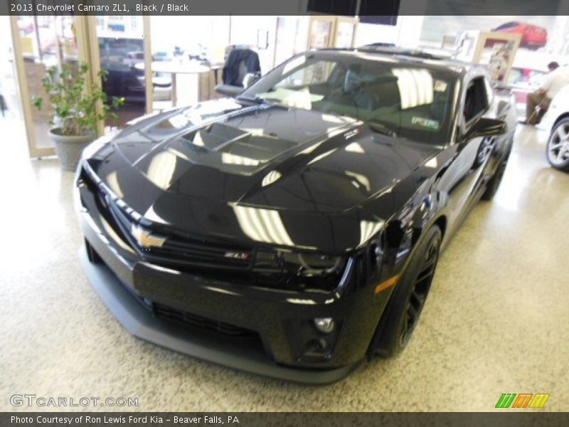 Black / Black 2013 Chevrolet Camaro ZL1