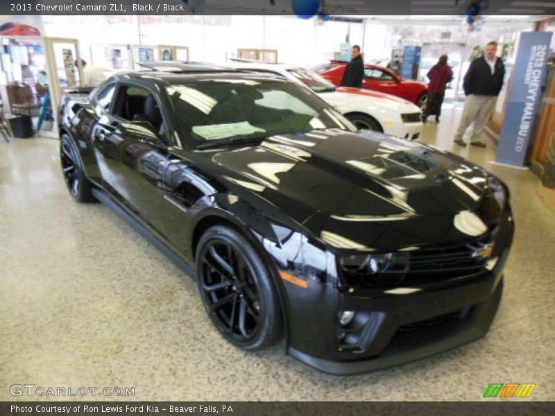 Black / Black 2013 Chevrolet Camaro ZL1