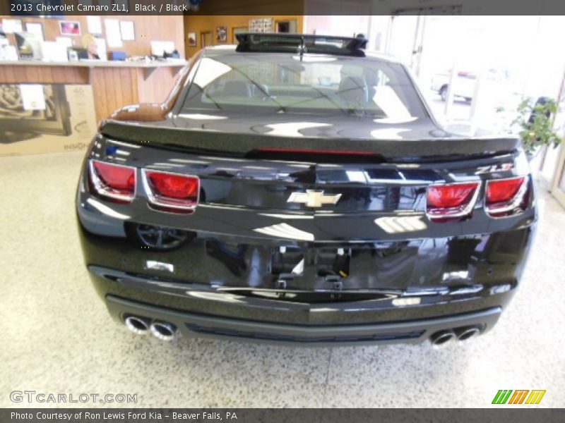 Black / Black 2013 Chevrolet Camaro ZL1