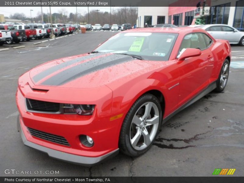 Front 3/4 View of 2011 Camaro SS/RS Coupe