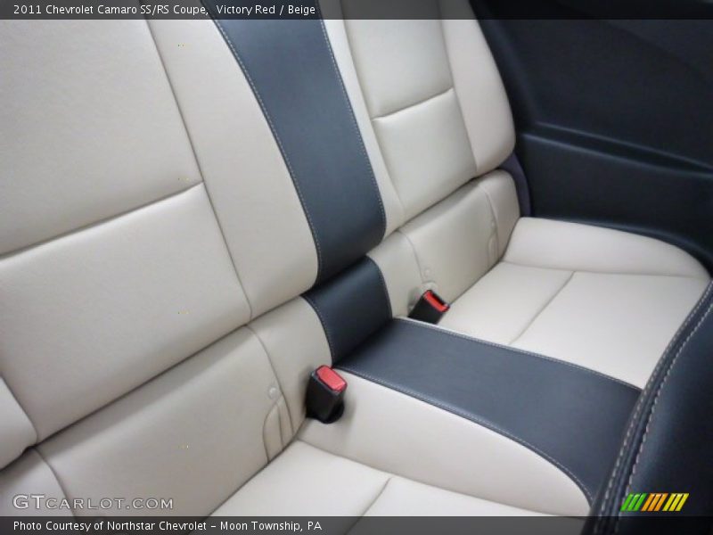 Victory Red / Beige 2011 Chevrolet Camaro SS/RS Coupe