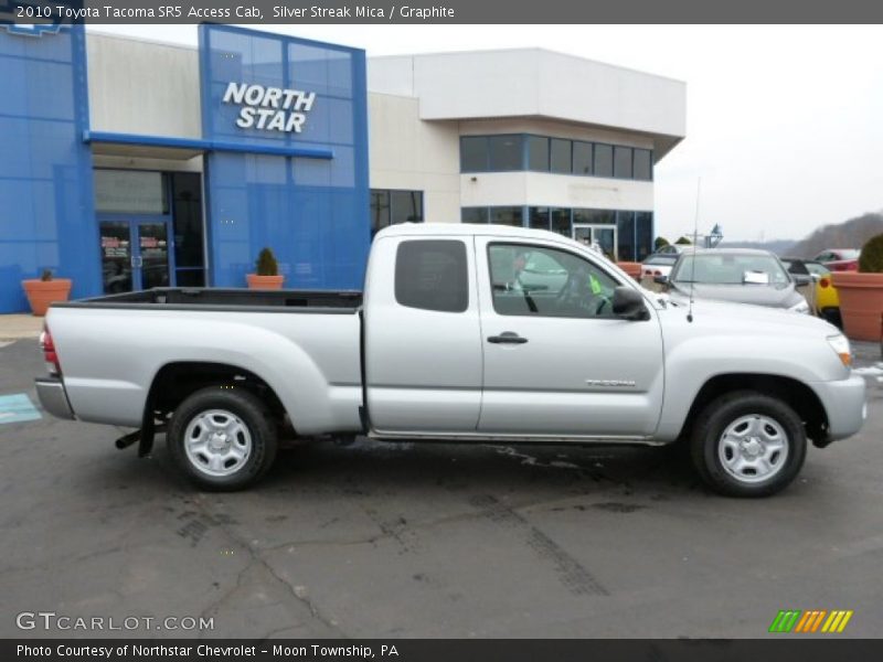 Silver Streak Mica / Graphite 2010 Toyota Tacoma SR5 Access Cab