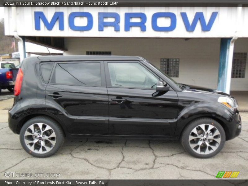Shadow Black / Sand/Black Houndstooth Cloth 2013 Kia Soul !