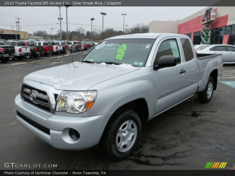 Silver Streak Mica / Graphite 2010 Toyota Tacoma SR5 Access Cab