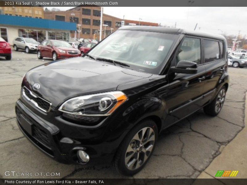 Shadow Black / Sand/Black Houndstooth Cloth 2013 Kia Soul !