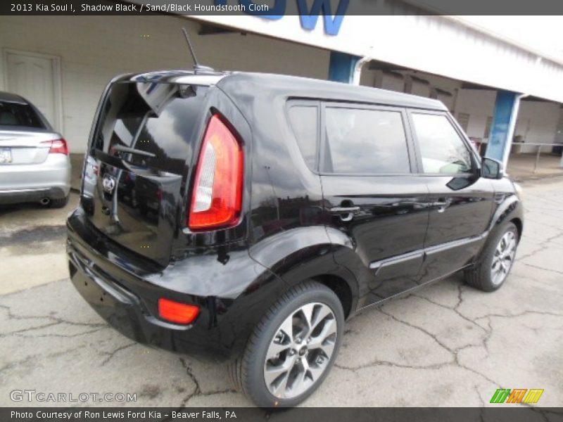 Shadow Black / Sand/Black Houndstooth Cloth 2013 Kia Soul !
