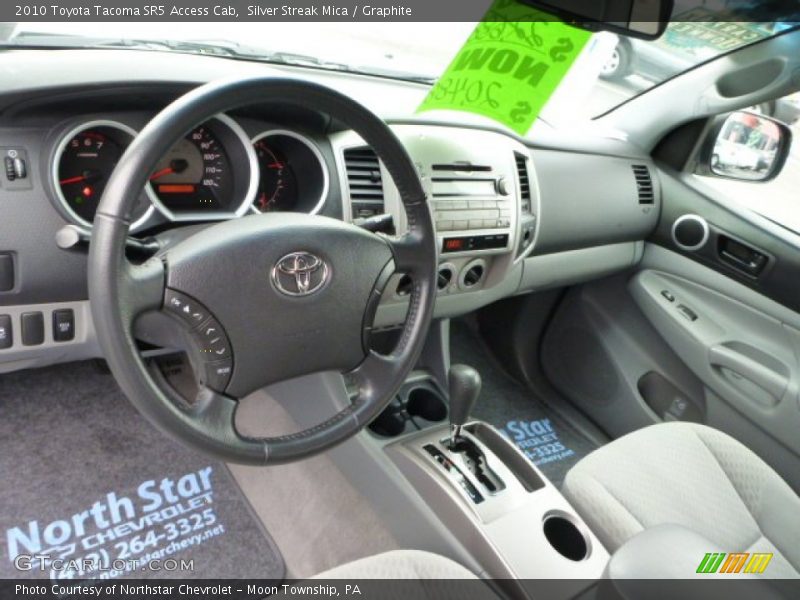 Silver Streak Mica / Graphite 2010 Toyota Tacoma SR5 Access Cab