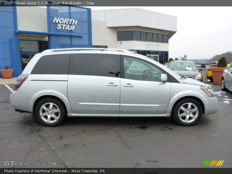 Silver Mist Metallic / Gray 2007 Nissan Quest 3.5 SE