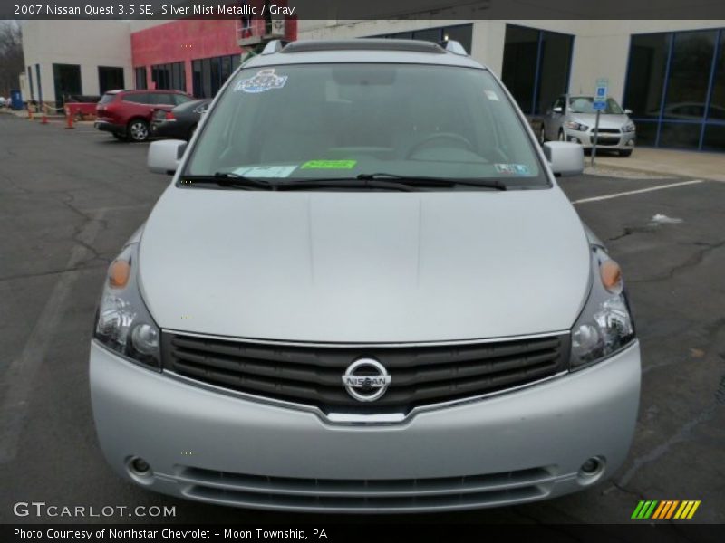 Silver Mist Metallic / Gray 2007 Nissan Quest 3.5 SE