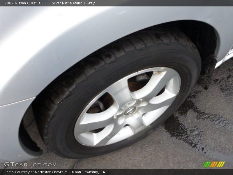 Silver Mist Metallic / Gray 2007 Nissan Quest 3.5 SE