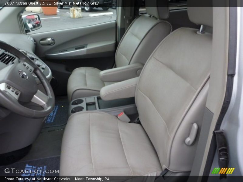 Silver Mist Metallic / Gray 2007 Nissan Quest 3.5 SE