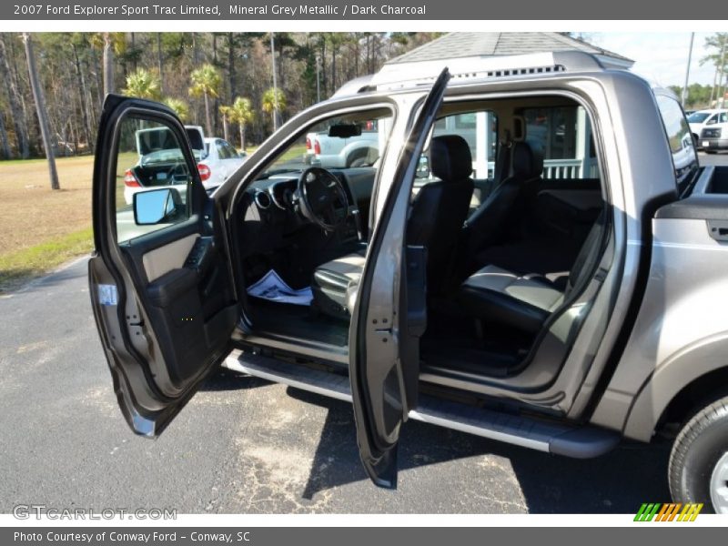 Mineral Grey Metallic / Dark Charcoal 2007 Ford Explorer Sport Trac Limited