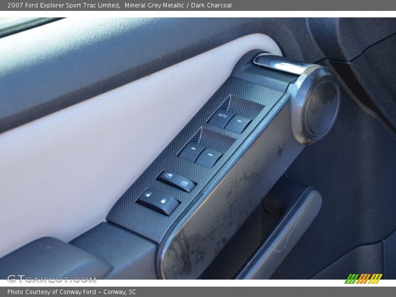 Mineral Grey Metallic / Dark Charcoal 2007 Ford Explorer Sport Trac Limited