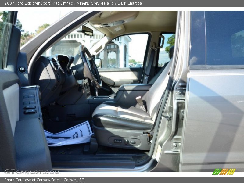 Mineral Grey Metallic / Dark Charcoal 2007 Ford Explorer Sport Trac Limited